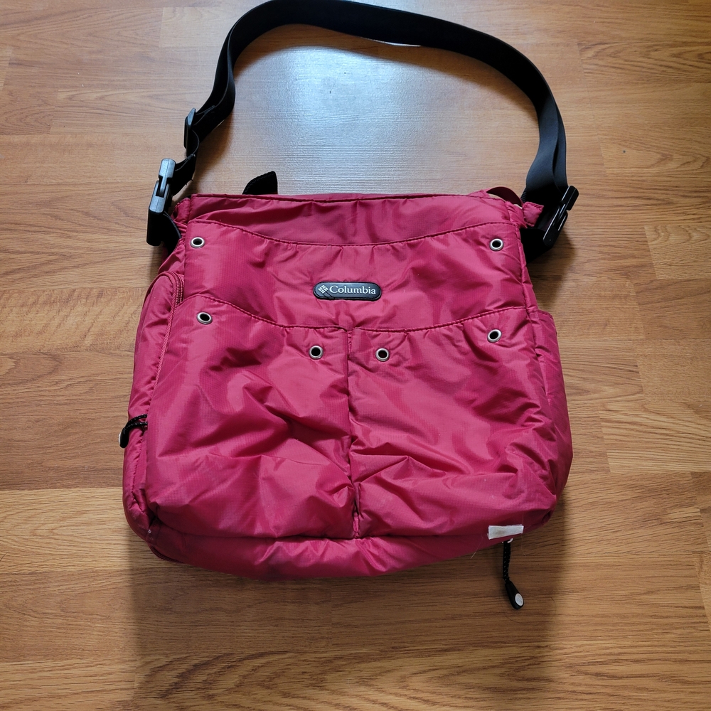 Columbia Magenta Red Crossbody Shoulder Bag